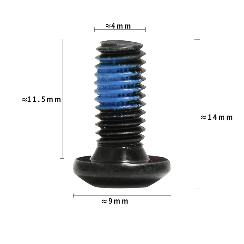 Stainless Steel Bicycle Brake Disc Bolts 12PCS bike brake rotor bike brake adjuster screw