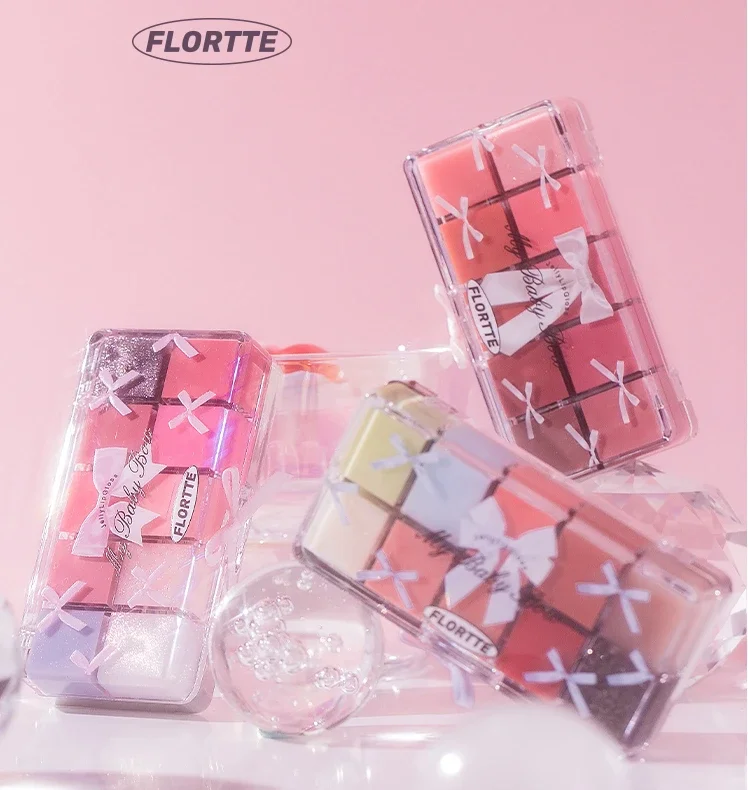 10-color jellylip gloss palette lipstick lip glaze lip makeup lip glaze lip gloss