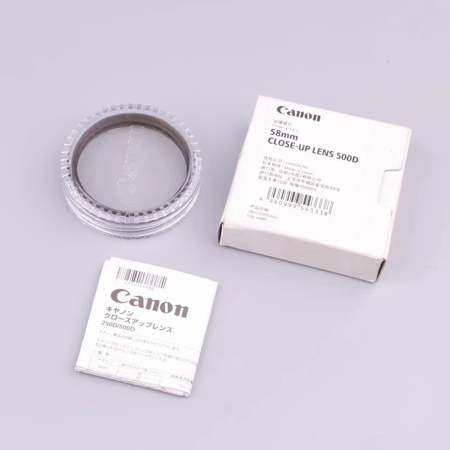 

Original 58mm Close-up Lens For Canon EOS 500D Made in Japan