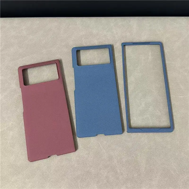 Frosted Back Hard Frame Phone Case Cover