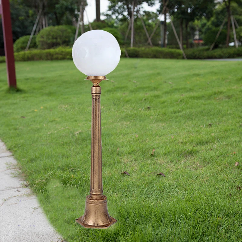 100CM LED 야외 조명 가로등 아크릴 구형 안뜰 잔디밭 램프