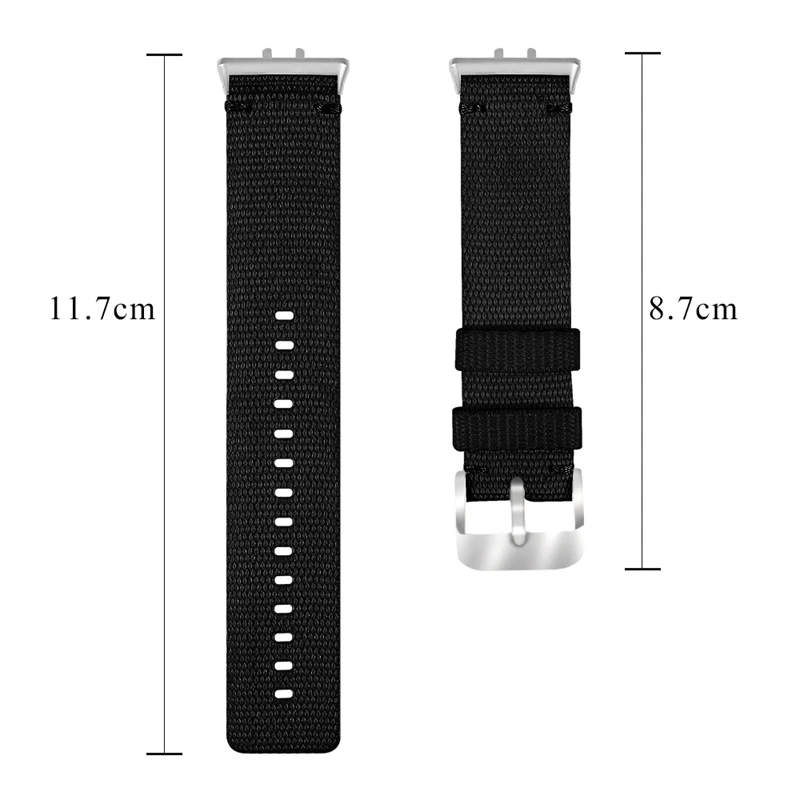 Adjustable Nylon Sport Strap with Stainless Steel Clasp – Premium Bracelet Accessory