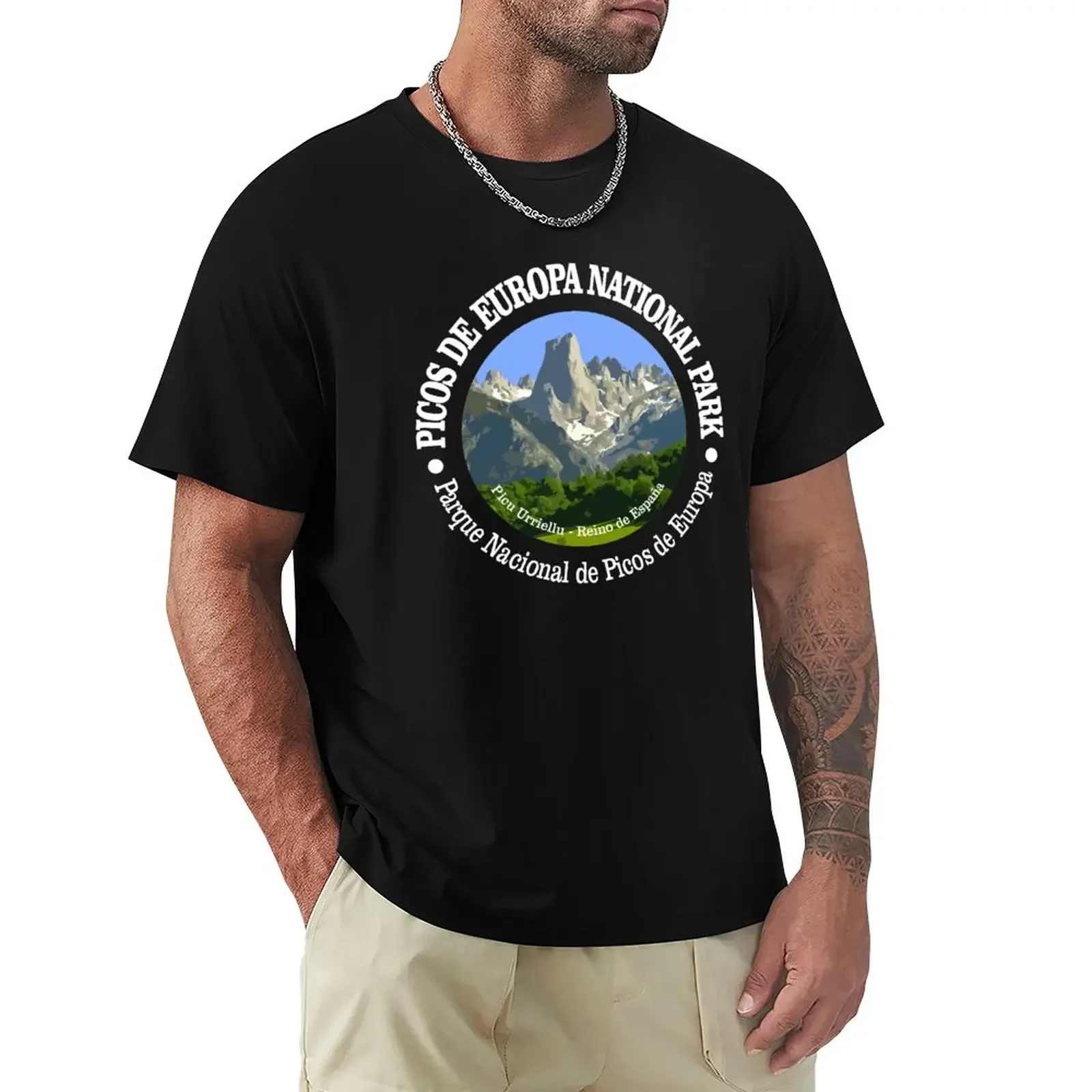 Picos De Europa National Park (Np) T-Shirt New Edition Camicetta Sublime Customizeds Magliette Grandi E Alte Per Uomo