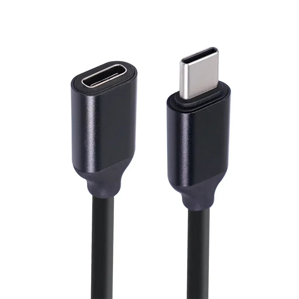 유형-c 남성-여성 연장 케이블 1M 3A 60W Usb C 유형-c 남성-여성 연장 케이블 연장 와이어 커넥터
