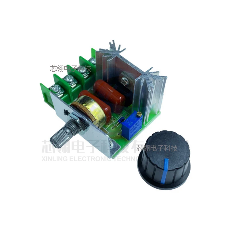 Verstelbare Motor Speed Controller 2000W Voltage Regulator Ac Motor Speed Controller 50-220V 25A 1Pcs motor speed controller