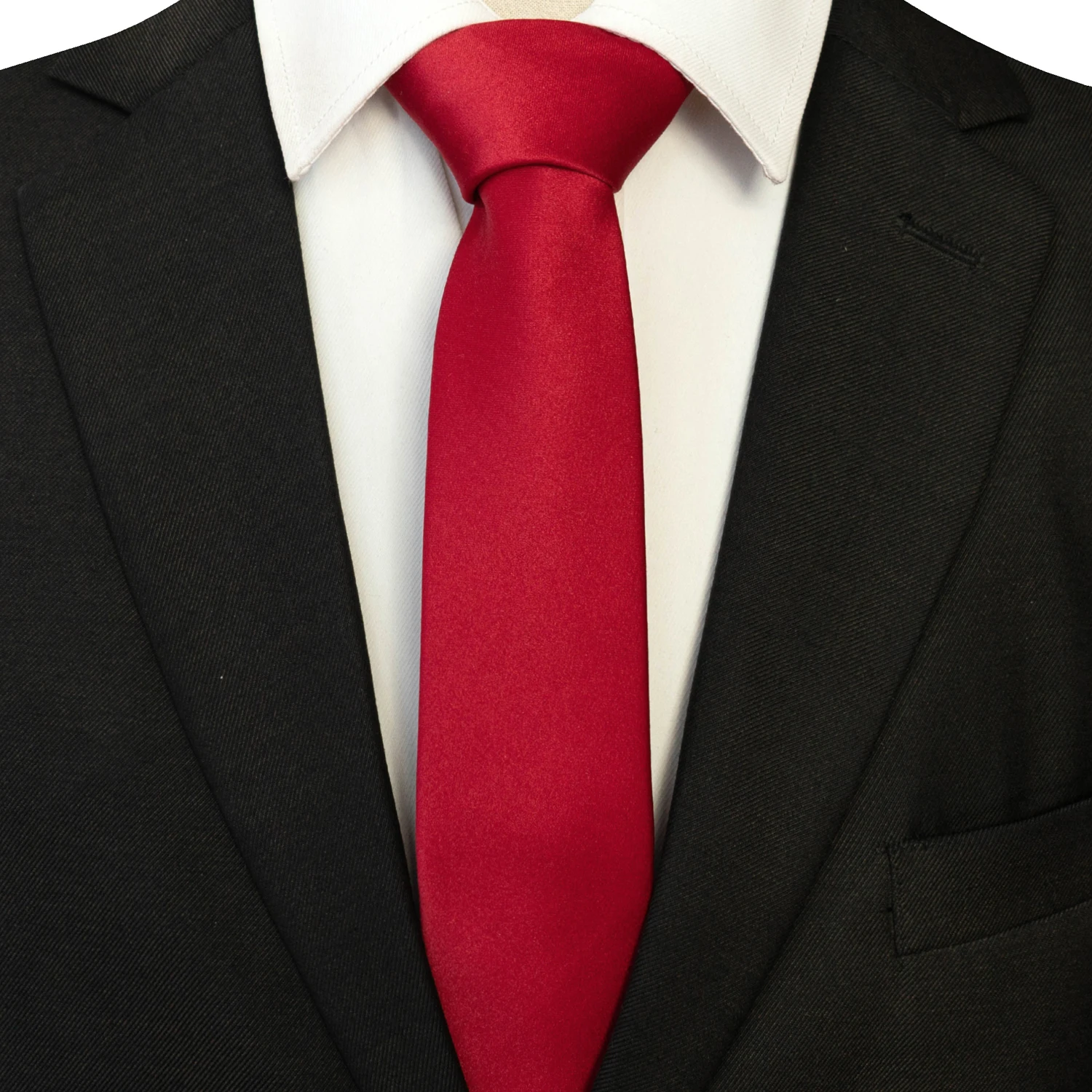 Hellblaue 6 cm solide schlanke Krawatte für Herren, schmale Krawatte, Hochzeit, Bräutigam, Business-Smoking, Bankett, Krawatte, Geschenk für Männer, Zubehör – Detail 20