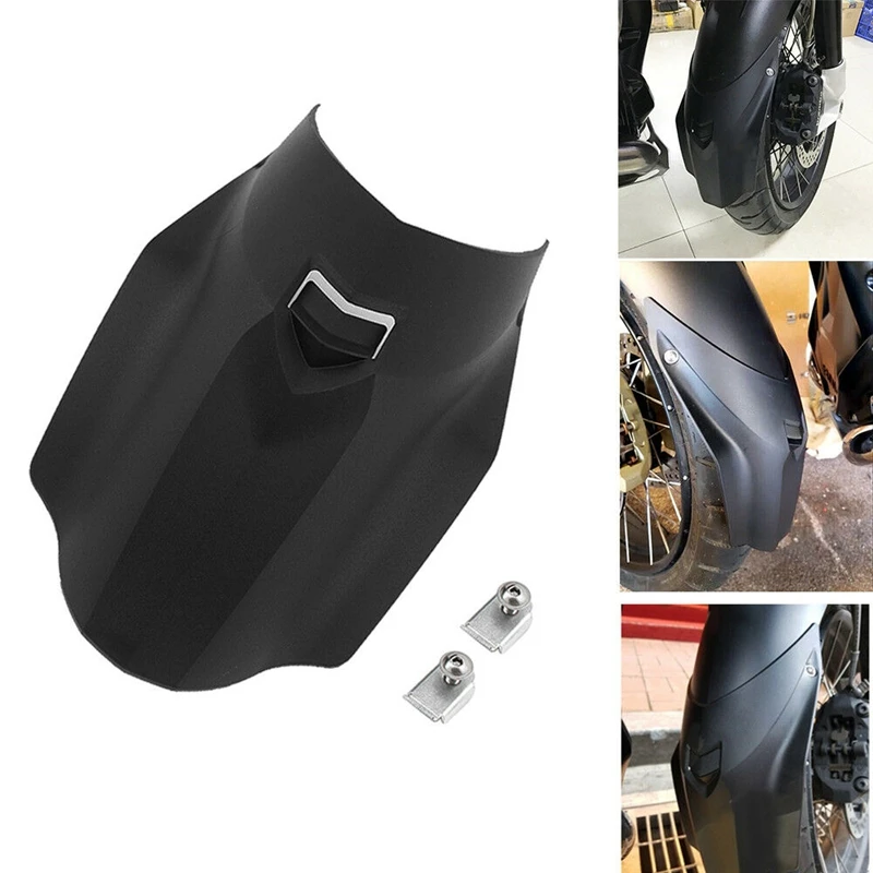 

For BMW R1200GS Adventure 2013-2017 Black Motorcycle Front Wheel Mudguard Fender Extender Extension Cover