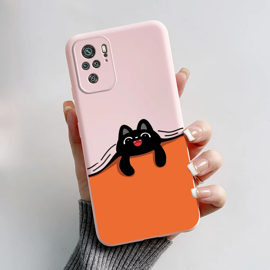Adorable Panda & Dog Silicone Soft Cover for Xiaomi Redmi Note 10 Series