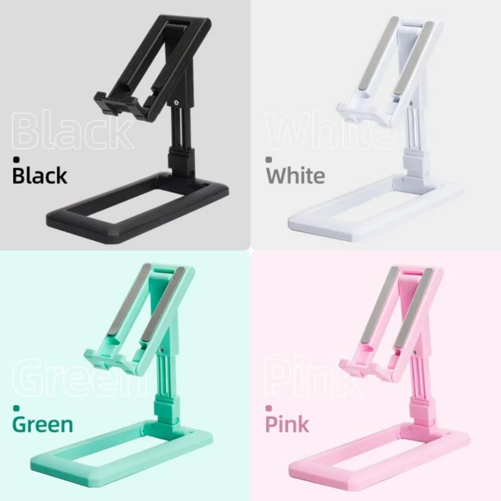 PzzPss Foldable Tablet Phone Holder Desktop Mobile Phone Stand Adjustable Desk B