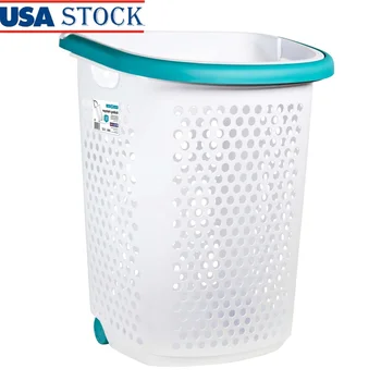 Rolling Pop-Up Laundry Hamper 1