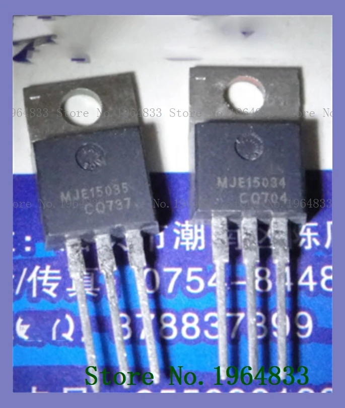 

2pcs/lot=a pair MJE15035 MJE15034 TO-220