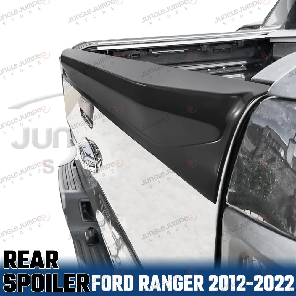 ABS Rear Spoiler Tailgate Cover Trim for Ford Ranger 2012-2022 Wildtrak ...