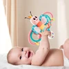 Baby Rattles Cartoon Animal Handbells 0 12 Month Infants Grip Training Early Educational Toys Newborn Hand Rattle Toys Gift 3
