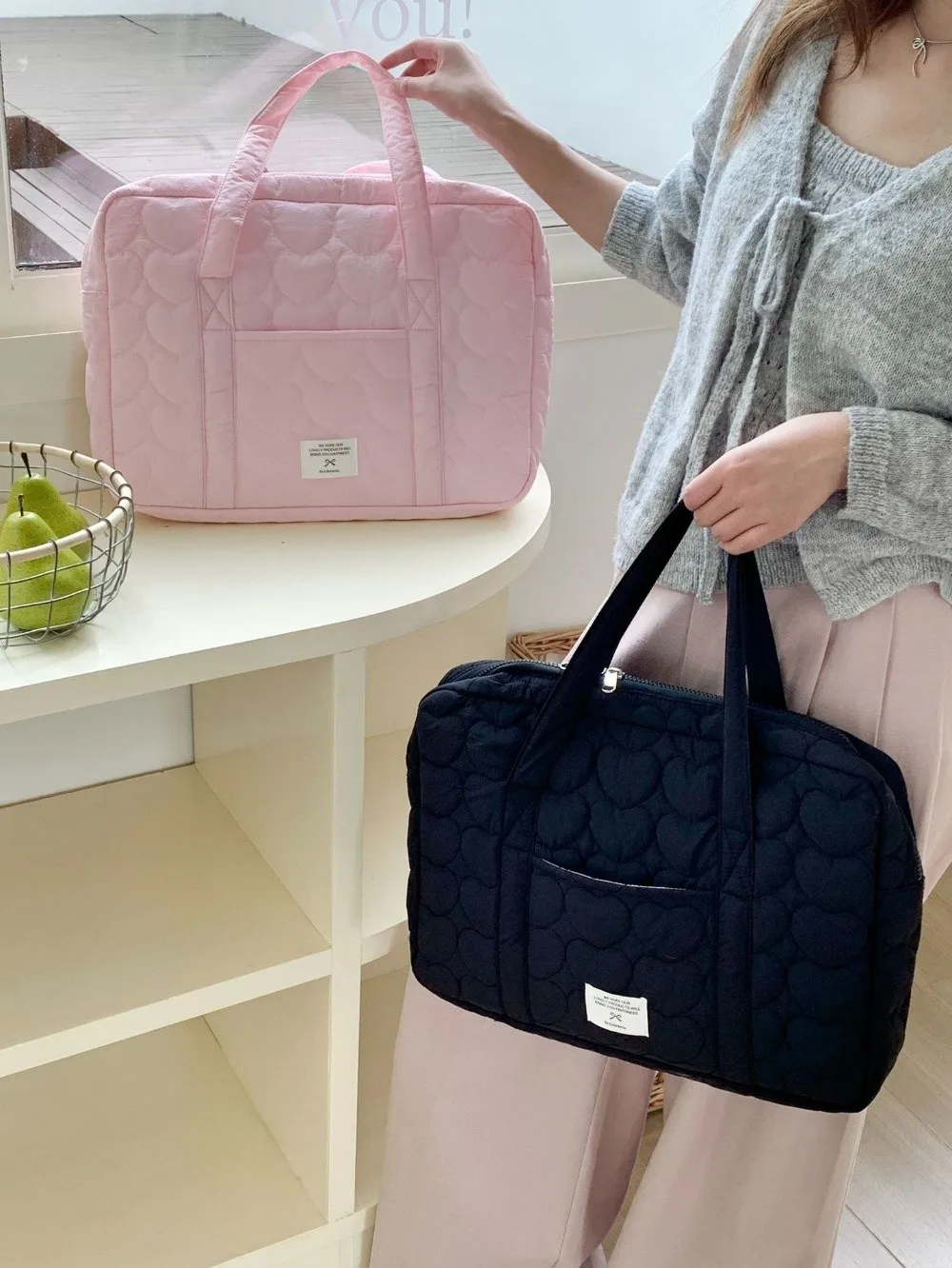 Multifunctional Portable Laptop Shoulder Handbag