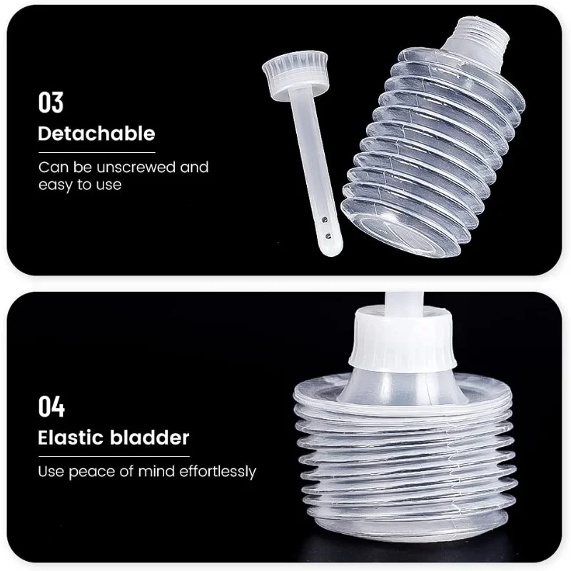Large-capacity Syringe Enema Irrigator Anus Irrigator Disposable Cleaning Enema Feminine Hygiene Enema Anus Cleaning Device 3