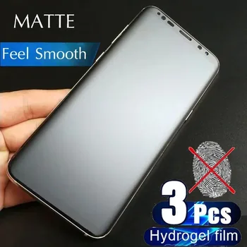 3 pezzi pellicola idrogel morbida opaca per Samsung Galaxy S8 S9 S10 S20 S21 S22 S23 S24 Nota 8 9 10 Plus 20 Ultra 5G protezione schermo in TPU