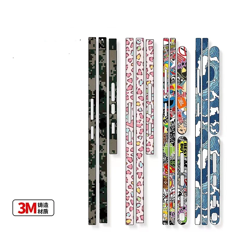

Camouflage 3M Material Side Film Protector Sticker For Samsung S22 S22 ultra Frame Film Wrap Stickers Decal Skin