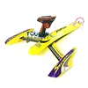 H660 RTR Kevlar Electric RC Boat 100KM/H RadioSys Battery Brushless Motor Yellow THZH0043 1