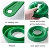 1PCS Plastic Folding Telescopic Funnel For Wide Mouth Jars Kitchen Tools Food Silicone Grade Large Canned Jam Spice Funnel 4