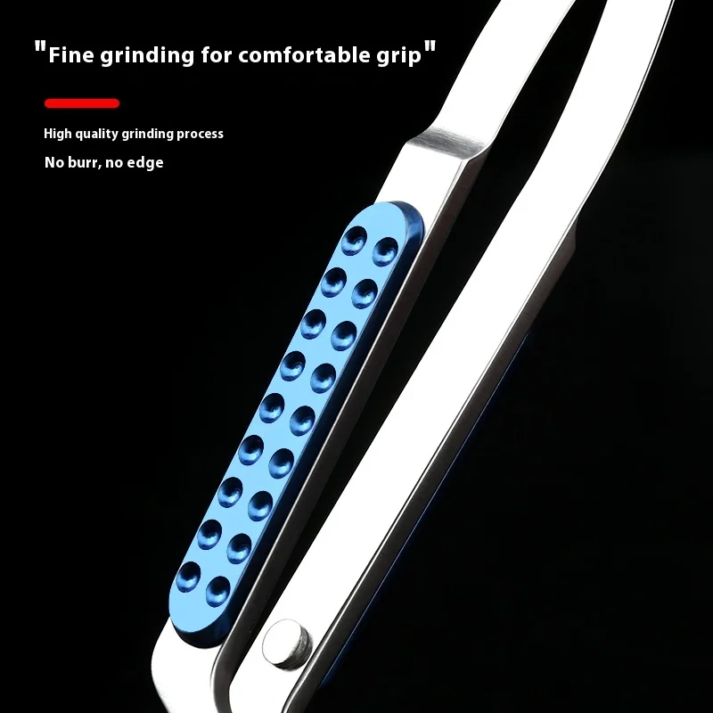 Stainless steel gun-shaped scissors microscopic scissors gun-shaped spring-type surgical tissue