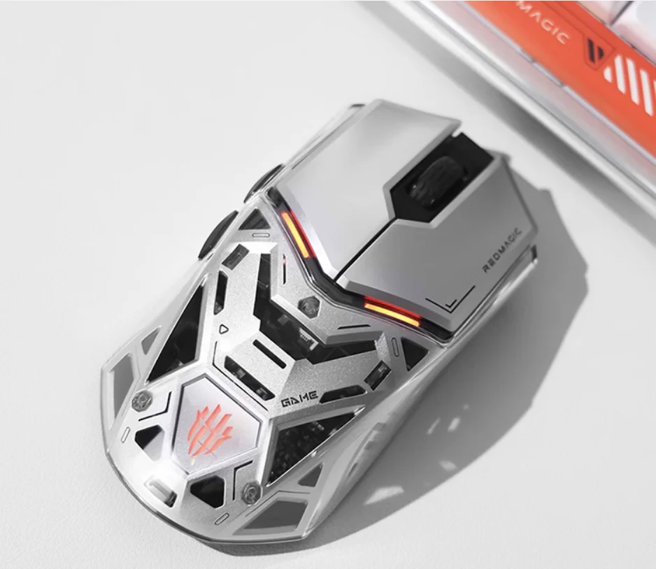 

Bluetooth-мышь Nubia Redmagic, 3 режима, с тритиевым лезвием