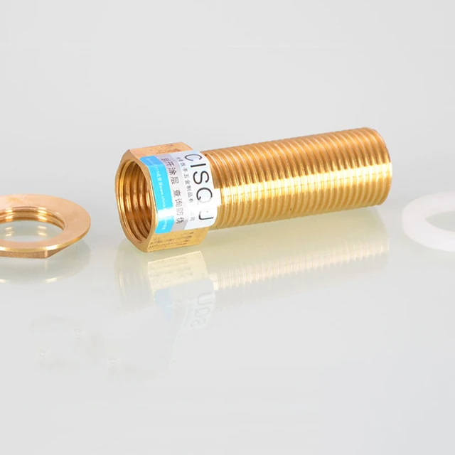 Raccordi In Ottone Per Serbatoi Acqua - 2 Pezzi | Filettatura 3/4", Maschio E Femmina - Foto 6