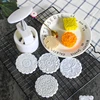 6 Style Round/Square Flower Mooncake Mold Set 100g Mid Autumn Festival DIY Hand Pressure Fondant Moon Cake Mould Decoration Tool 2