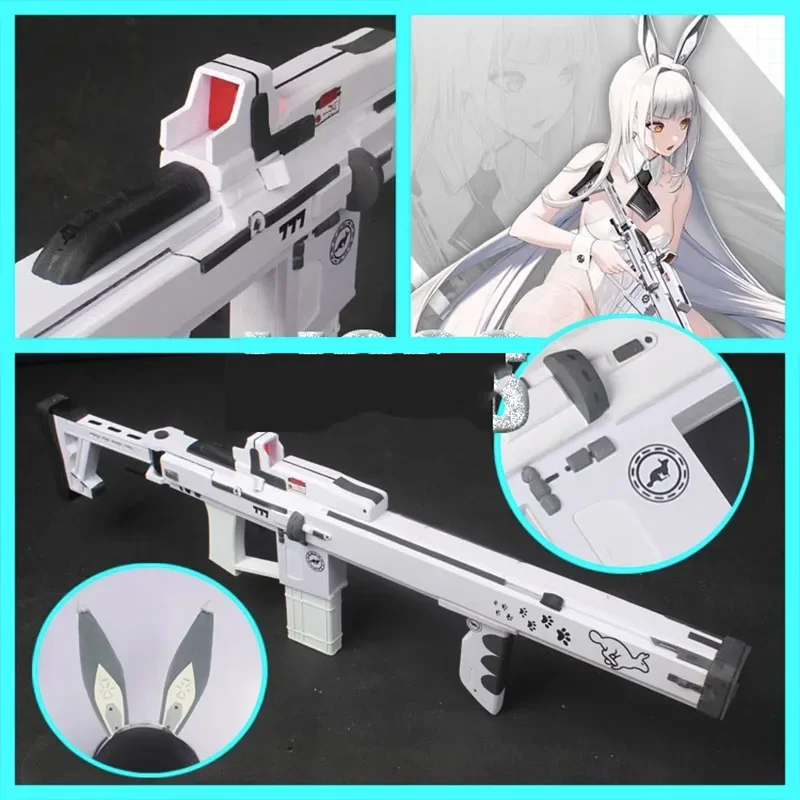 

NIKKE:The Goddess of Victory BLANC NOIR Weapon Rabbit Ear Headwear Headband Cosplay Props Halloween Carnival Custom Made Props
