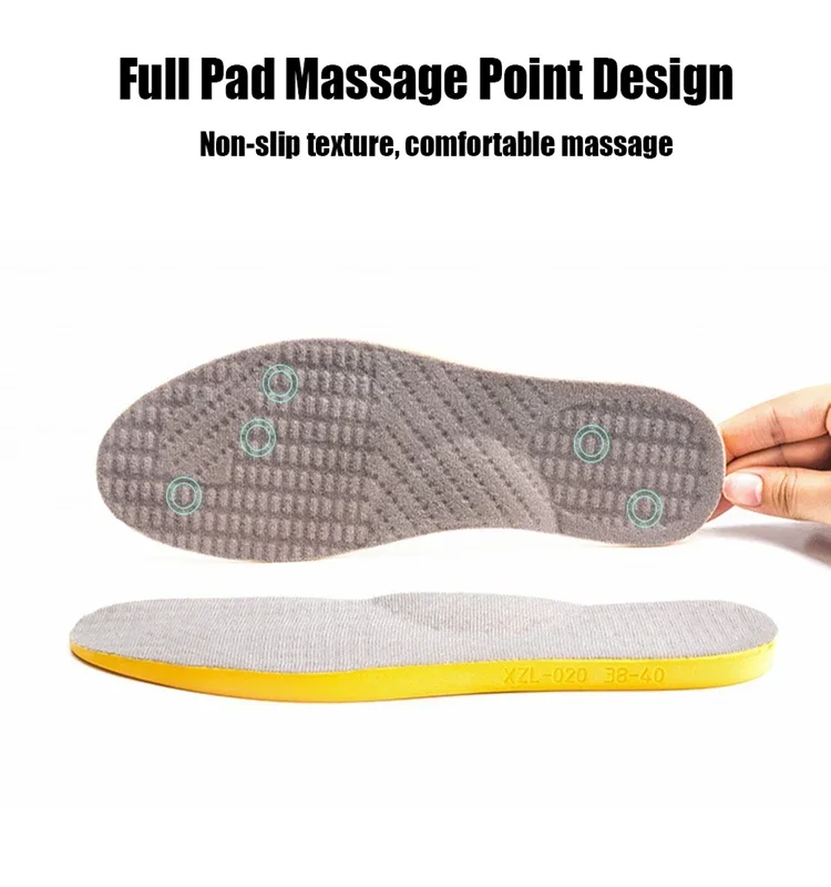 1Pair Flat Feet O/X-Leg Orthopedic Insoles Arch Support Insole for Plantar Fasciitis Shoe Pads Adults Kids Foot Care Shoe Sole