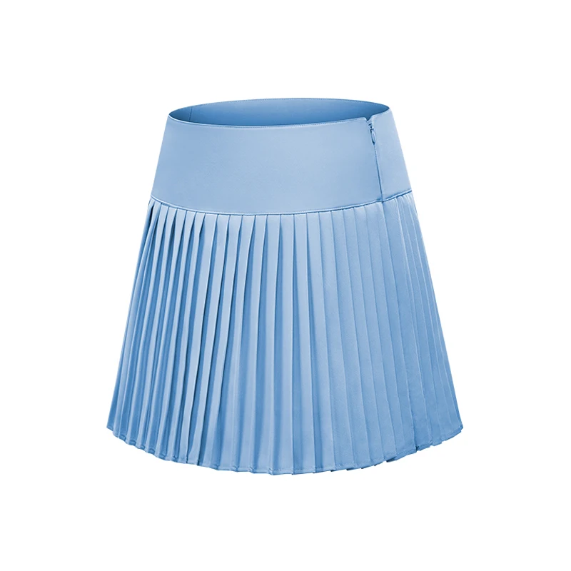 Women's High Waist Sports Pleated A-skirt Covering Hips Skinny Badminton Tennis Fitness Summer Elastic Sportswear Shorts Clothes
