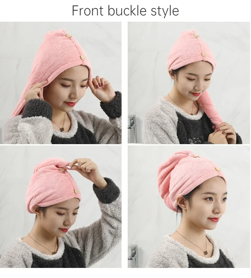 Quick Satin Hat for Sleeping Drying Sauna Towels Shower Cap Soft Bonnets Silk Bonnet Bathroom Supplies Women's Headscarf Bath