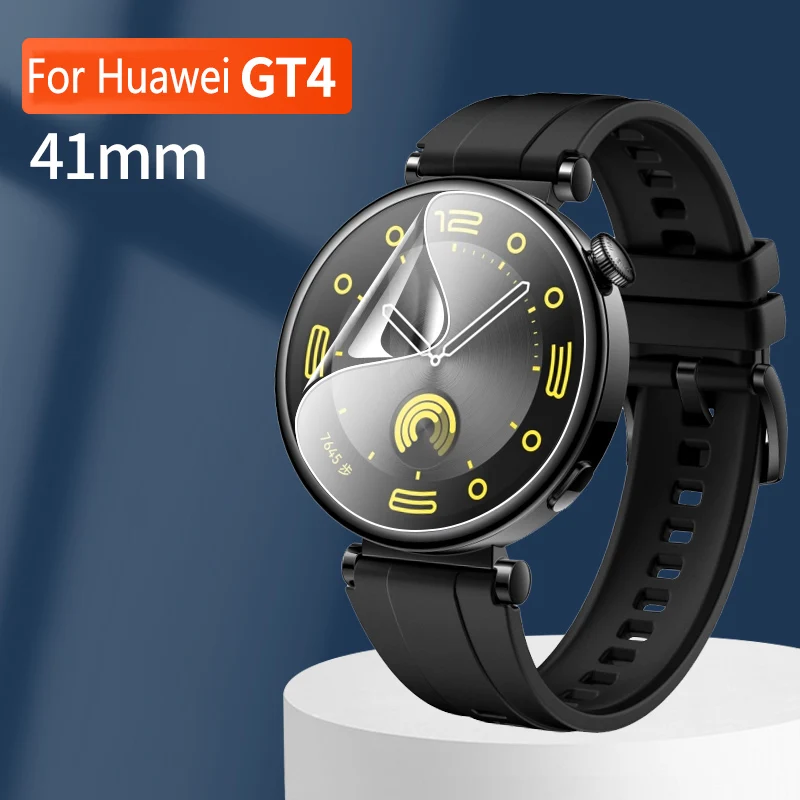 화웨이 시계 GT5 GT4 41mm 46mm 액세서리에 대 한 3pcs HD 하이드로 겔 필름 화웨이 시계 GT 4 GT 5 필름에 대 한 소프트 지우기 화면 보호기