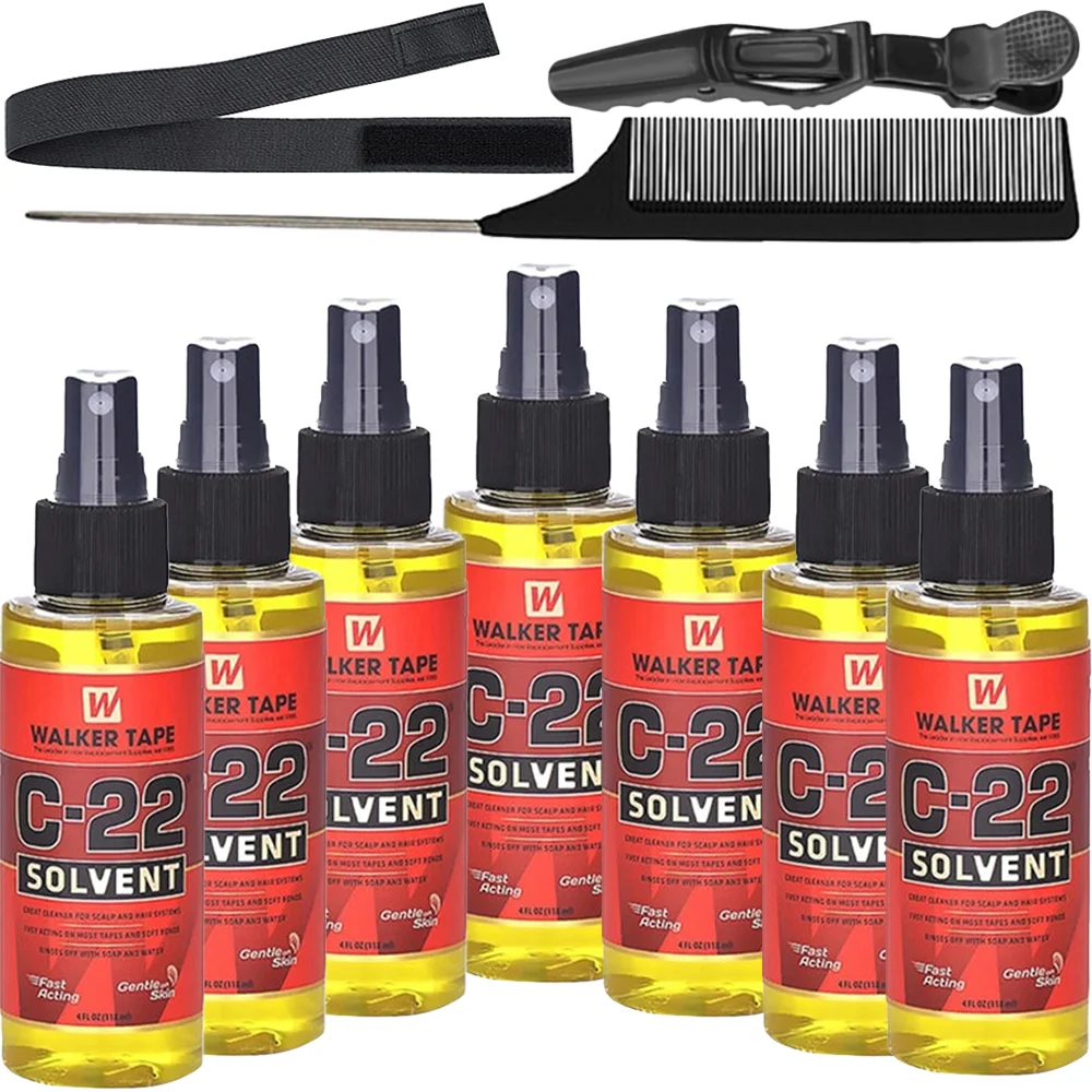 C-22 Hair Solvent Tape Adhesives Remover Quick Removel C22 Citrus Solvent Wig Glue Remover Wig Adhesive Remover Spray