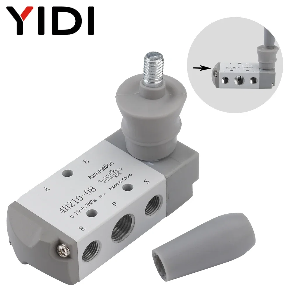 yidi pneumatica valvula parte mao 4h21008 4h210 08 01