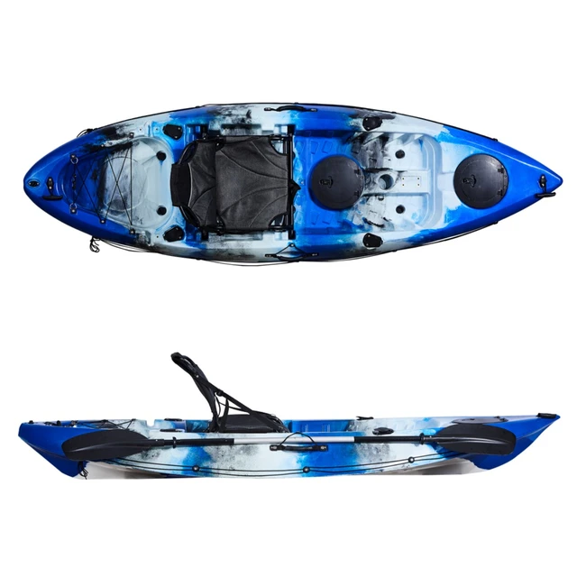 LSF Sit On Top Cheap Sport Ocean Fishing Kayak With Molded Foot Braces Ship  To The Port - AliExpress