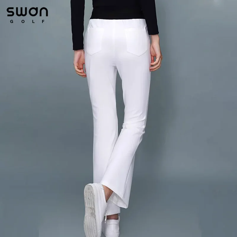 SG Golf Pants Women Autumn Winter Thick High Waist Trousers Korean Sports Slim Warm Long Pants Ladies Golf Clothing