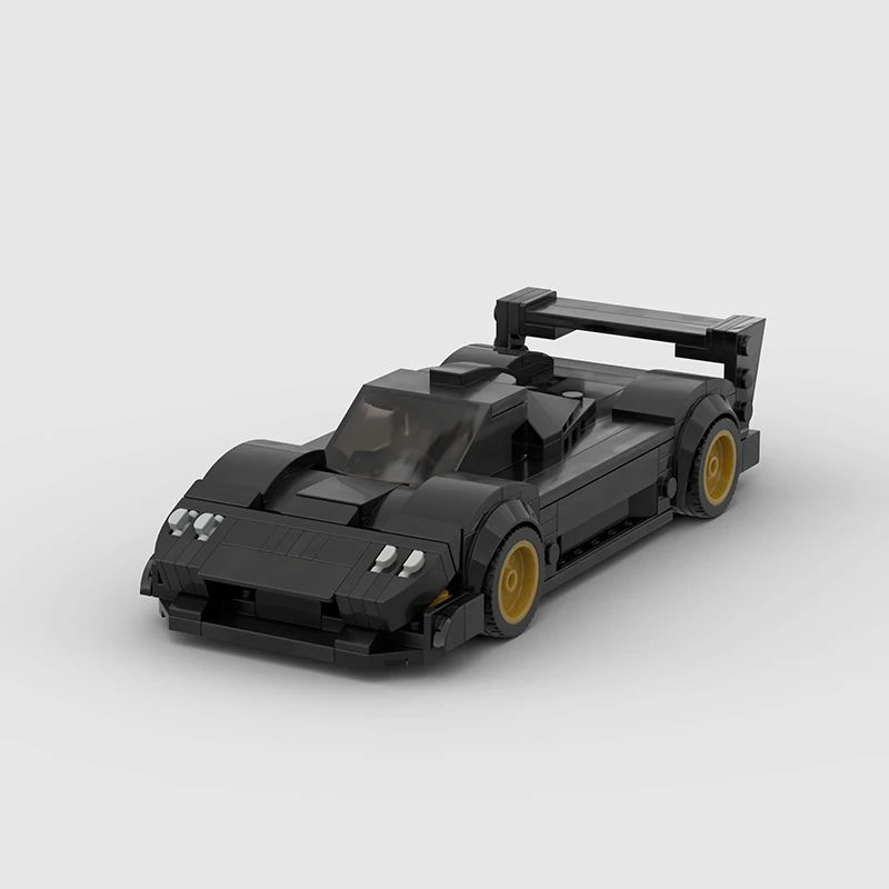 

214 шт. MOC автомобиль скоростные чемпионы супер-гонки F1 модель автомобиля строительный блок гоночный Кирпич Игрушка Рождество День Благодарения подарок город