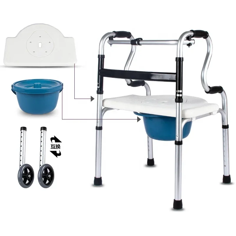 Walking aids frame standing frame rehabilitation disabled old people Walker for disable people 3