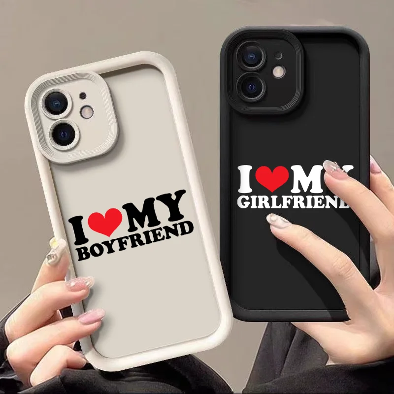 Romantic Couple Phone Case - Shockproof Soft Silicone Cover