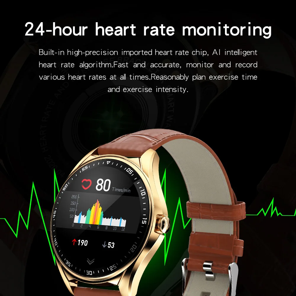 Niwevol Ʈ ġ   ȭ     ̾  ڵ   ƮϽ Smartwatch For ȵ̵ Ios