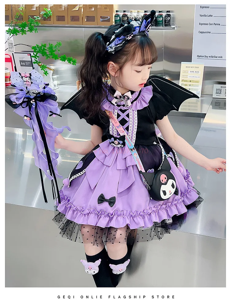 2025年 コスプレ クロミ ロリータ プリンセスドレス 子供 誕生日