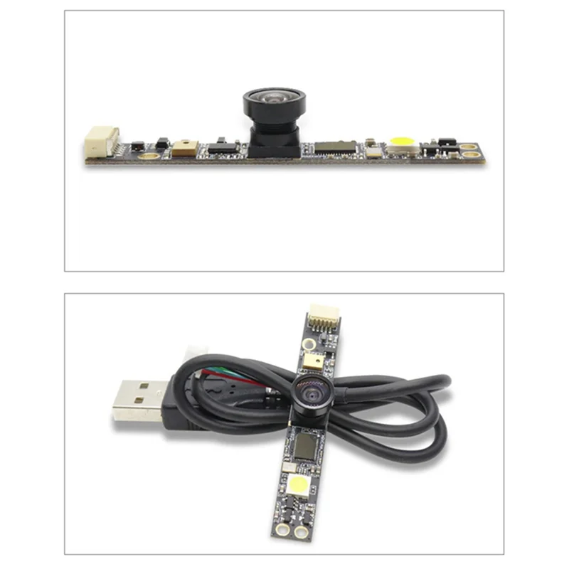 160 도 광각 고정 초점 카메라, 노트북 올인원 카메라 모듈, 마이크 포함, 5MP OV5640, USB2.0
