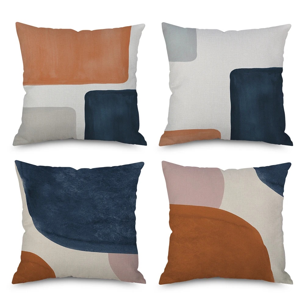 

Геометрическая наволочка, предметы домашнего обихода, наволочка для подушки, маленькая легкая наволочка для подушки, наволочка для дивана, кровати