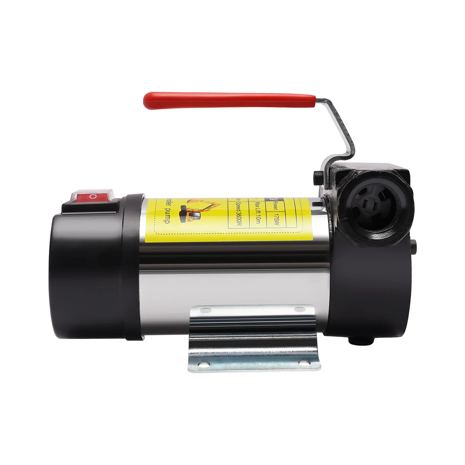12V 175W Diesel Pump Fuel Oil Pump Automatic Pistol 45L/min Electric Self-priming Diesel Pump Transfer Pump Kit 3600RPM NEW
