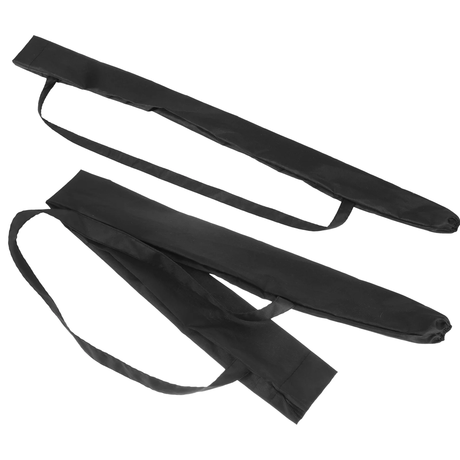 2 Pcs Collapsible Umbrella Cover Carry Bag Waterproof Long Pouch Portable Folding Impact Cloth umbrella cover bag