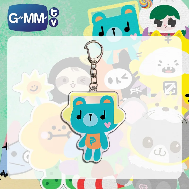 Thailand CP GMMQ Keychain GMMTV Cartoon Figure Bag Pendant Couple