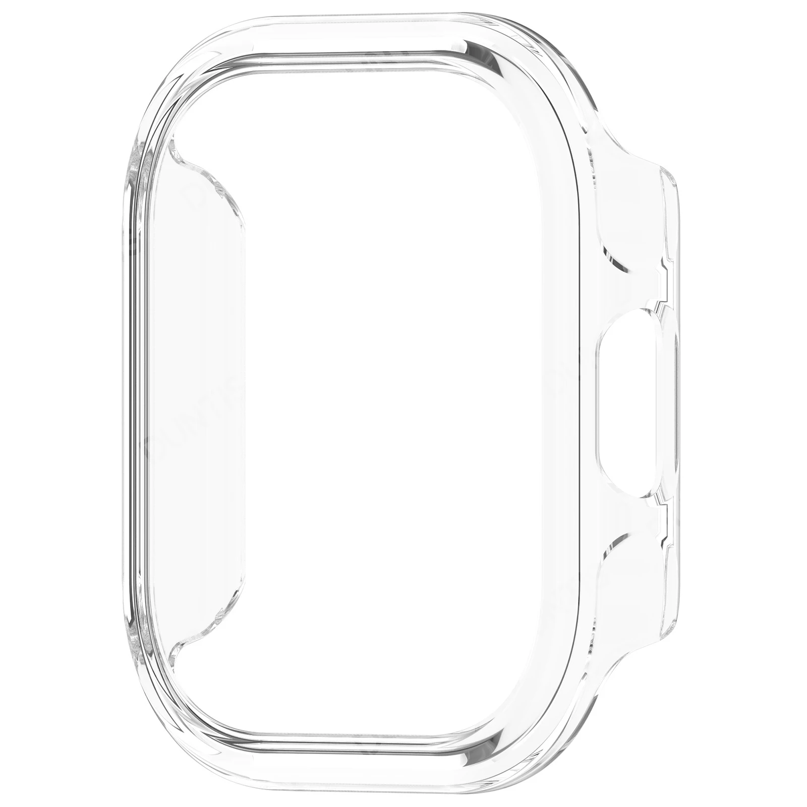 Sleek Matte Protective Shell for Smartwatch - Scratch Resistant Bumper Cover