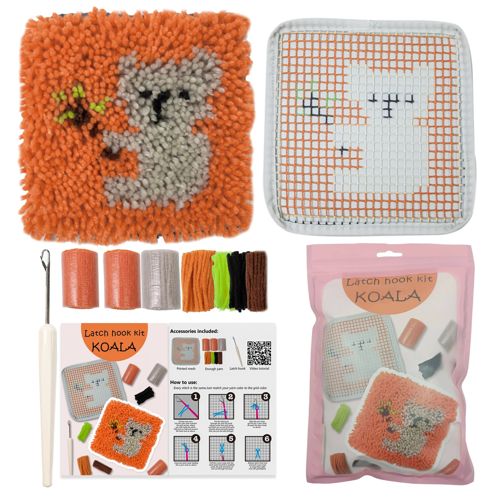 55 x 75 cm Kruissteek Haken Kit, Tapijt en Canvas Creëren, Geknoopt Tapijt Tapijt, Latch Hook Tapestry Kit voor Volwassenen, Beginners 55 x 75 cm Kruissteek Haken Kit, Tapijt en Canvas Creëren, Geknoopt Tapijt Tapijt, Latch Hook Tapestry Kit voor Volwassenen, Beginners