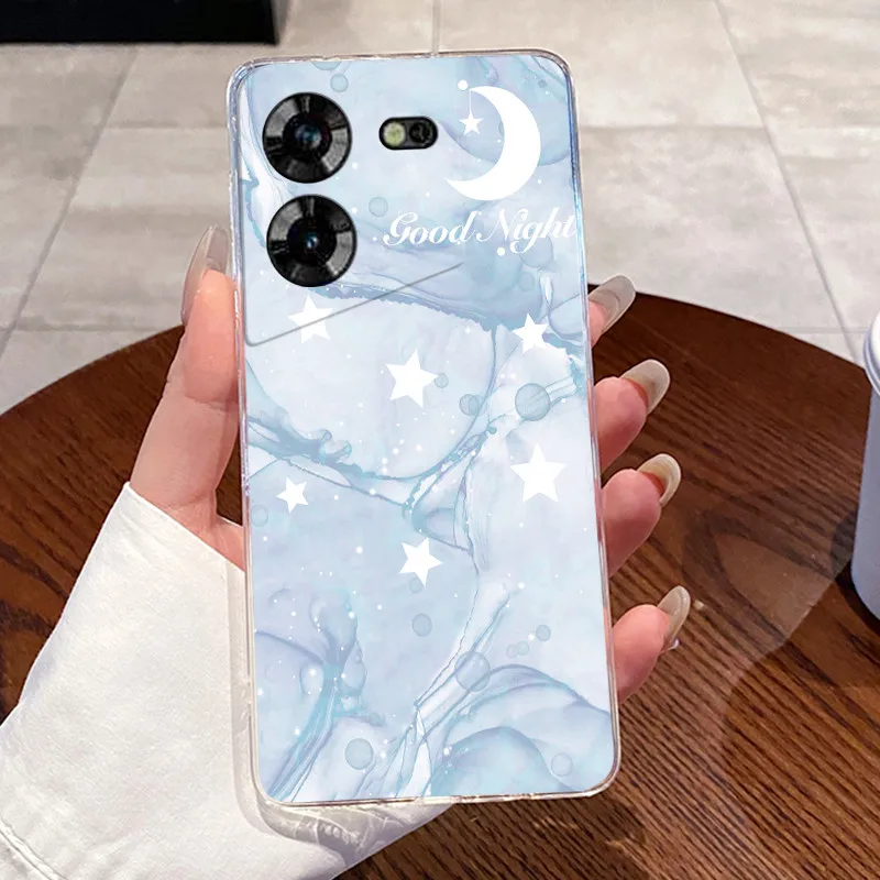 Aesthetic Cute Cat Soft Transparent Silicone Phone Case
