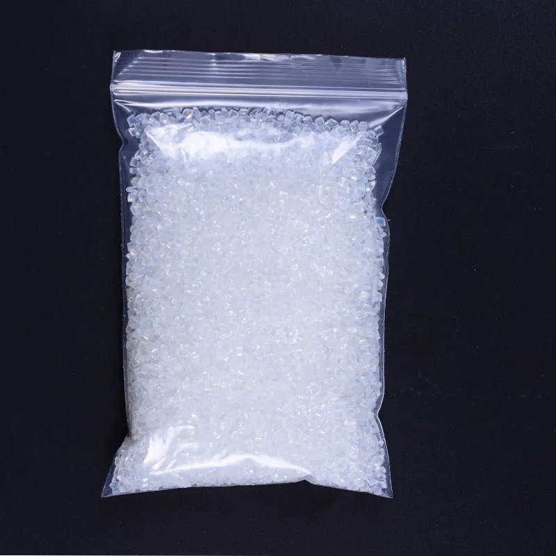 100G Italy Glue Beads Keratin Glue Granules Grains Hair Extensions Transparent Brown Black Color